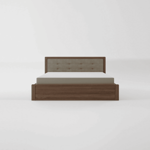 Circa17 King Size Bed Fabric Headboard - Bed frame by KARPENTER