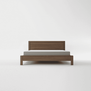 Circa17 King Size Bed Solid Headboard No Storage - Bed frame by KARPENTER