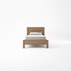 Circa17 Single Size Bed Solid Headboard No Storage - Bed frame by KARPENTER