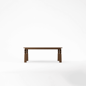 Staccato Rectangular Dining Table 200 Amber Cocoa - Table by KARPENTER
