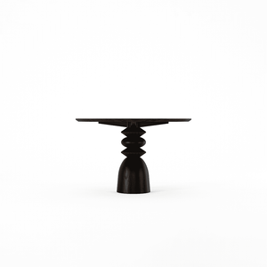 Staccato Round Dining Table 120 Kuro Wenge - Table by KARPENTER