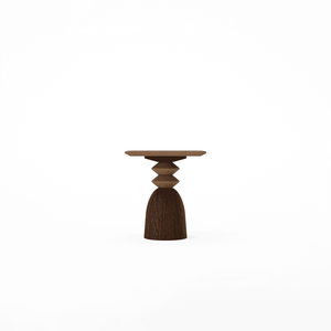 Staccato Square Side Table Amber Cocoa - Side table by KARPENTER