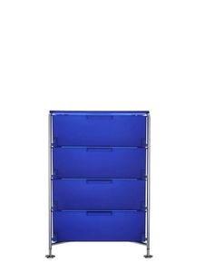 Mobil 4 drawers with feet 