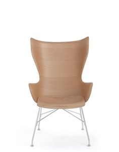 K/wood slatted ash  - Chair by Kartell