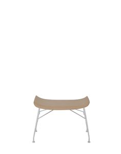 S/wood basic veneer  - Stool by Kartell