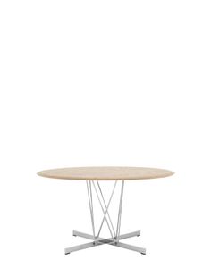 Viscount of wood round  - Table by Kartell