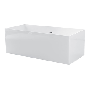 BATHTUBS 7434-7435 - Rectangular polymineral bathtub G&M - Bathtub by Kerasan