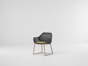 Maia Dining Armchair Aluminium Legs - Chair by Kettal