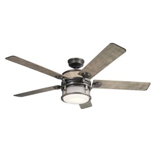 Ahrendale Ceiling Fan 60" 5 Blades 3000K Size:60" W x 16.5" H x 60" DIA Model:310170AUB