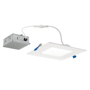 Direct To Ceiling Slim LED Downlight DLSL06S3090WHT - Functional light by Kichler