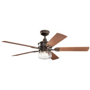 Lyndon Ceiling Fan 60" 5 Blades Size:60" W x 19" H x 60" DIA Model:310240DBK