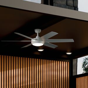 Mint Ceiling Fan 60" 6 Blades Selectable CCT Size:13.5" H x 60" DIA Model:310260NI