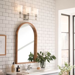Rosalind Vanity Light 3-Light Size:23.75" W x 11.5" H x 5.5" D Model:55147BNB - Wall lamp by Kichler