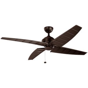 Surrey Ceiling Fan 60" 4 Blades Size:60" W x 14" H x 60" DIA Model:300250SBK