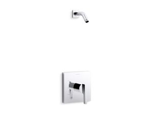 Honesty Rite-Temp shower valve trim with lever handle, less showerhead | K-TLS99764-4 - Shower by Kohler