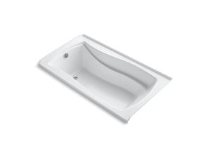 KOHLER | K-1224-VBL | Mariposa 5.5-Ft VibrAcoustic Bath w/ Flange, Left Drain - Bathtub by Kohler