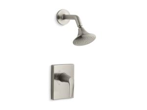 KOHLER | K-TS18489-4 | Symbol Rite-Temp shower valve trim with lever handle and 2.5 gpm showerhead - Shower by Kohler