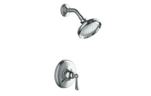 Lyntier Rite-Temp Shower Valve Trim, Less Diverter Spout, Valve Not Included | K-T10334-4 - Shower by Kohler