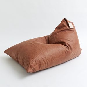 Bean Bag Cover - Chestnut Leather - Accessories by Koskela