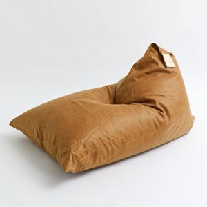 Bean Bag Cover - Tan Leather - Accessories by Koskela