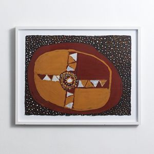 Framed Jilamara Artwork - Kulama by Timothy Cook - 495-11 - Accessories by Koskela
