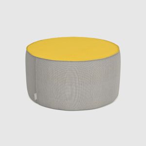 Ngalawa (Sit) Junior Modular Sofa Curved - Round Ottoman - Pouf by Koskela