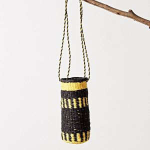 Yinarr Maramali-  Bilaarr Waygal (Yellow-tailed Black Cockatoo Dilly Bag) by Lorelle Munro - Accessories by Koskela