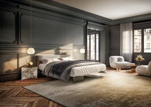 Air Bed: Modern Elegance That Floats - Bed frame by Lago