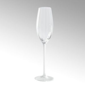 Gatsby champagne glass crystal H 26 - Styling by Lambert