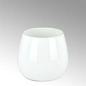 Pisano vase H24D25 medium white - Styling by Lambert