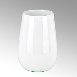 Pisano vase H30D22 large white - Styling by Lambert