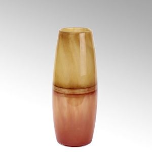Enshi vase, glass, safran - Styling by Lambert