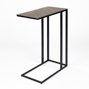 Nara side table powder coated stand aluminium - Side table by Lambert