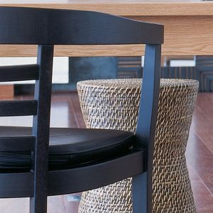 Cover for Julius chairs leather black - Chair by Lambert