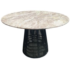 Kaiko table base outdoor black - Table by Lambert