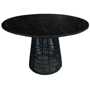 Kaiko table base outdoor black - Table by Lambert