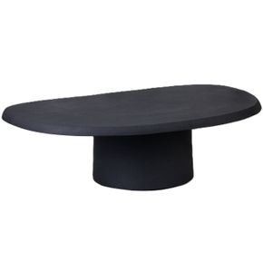 Minoru coffee table, slate grey - Coffee table by Lambert