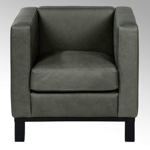 Bella armchair, 74x72x7o cm with leather Afrika, - Armchair by Lambert