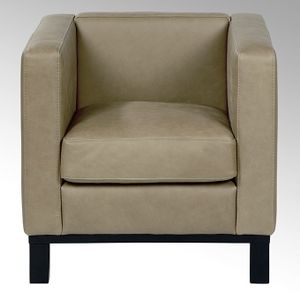 Bella armchair, 74x72x7o cm with leather Santa Fe - Armchair by Lambert