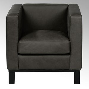 Bella armchair, 74x72x7o cm with leather Santa Fe - Armchair by Lambert