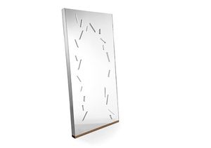 IL LANCIATORE DI COLTELLI - Specchio con base in legno massello - Accessories by Lando