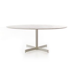 LEMMA - Tavolo ovale con top in marmo - Accessories by Lando