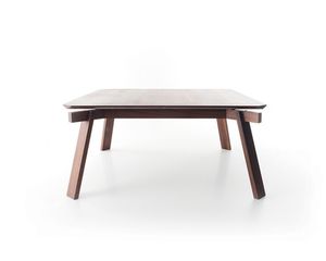 VERSO QUADRO - Tavolo in legno massello - Accessories by Lando