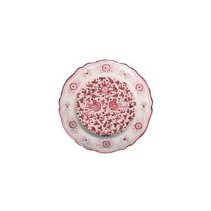 Piatto da muro - decoro Arabesco Rosa - Styling by L'Antica Deruta