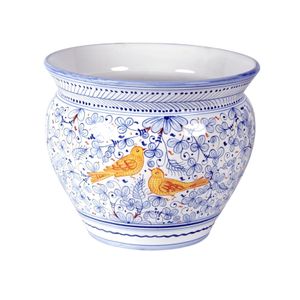 Planter - decor Arabesco - Accessories by L'Antica Deruta