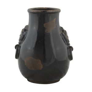 Vase - decor Arcaica Black - Accessories by L'Antica Deruta
