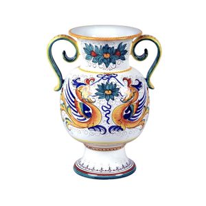 Vase - decor Raffaellesco - Accessories by L'Antica Deruta