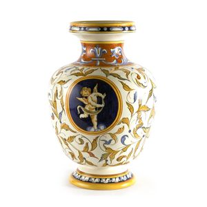 Vase - decor Raffaello - Accessories by L'Antica Deruta