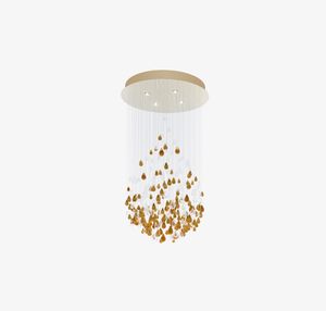 Droplets Large on Ceiling Sculpture - Ceiling lamp by Lasvit