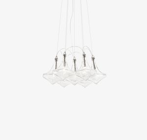 Facet Cluster of 7 Sculpture - Styling by Lasvit